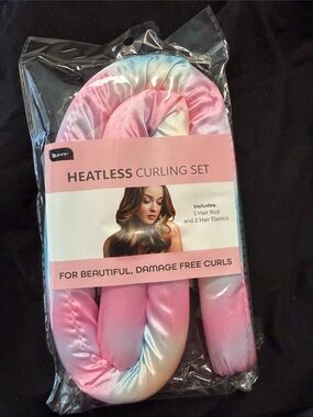 Source Unknown Pink Blue Ombre Heatless Curling Set
